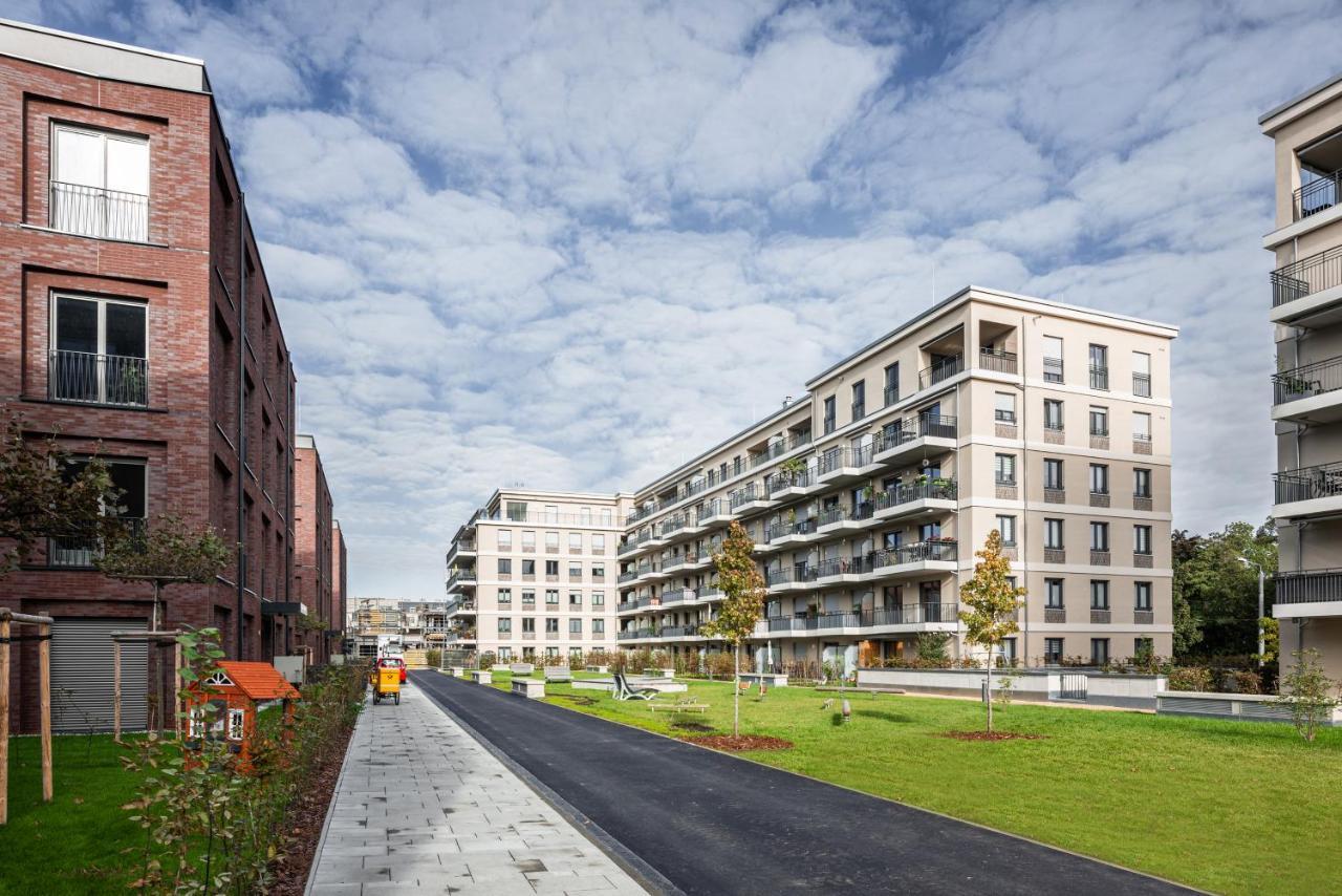 Nk Apartments - Hafencity Dresden Mit Elbblick - Modern & Zentral Bagian luar foto