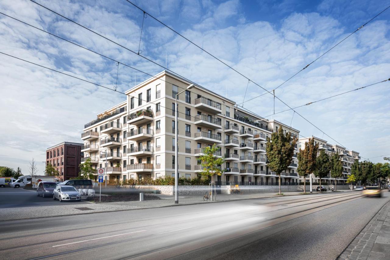 Nk Apartments - Hafencity Dresden Mit Elbblick - Modern & Zentral Bagian luar foto